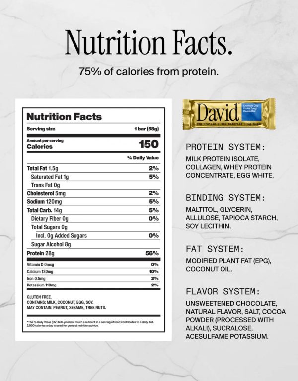 David Protein Bars